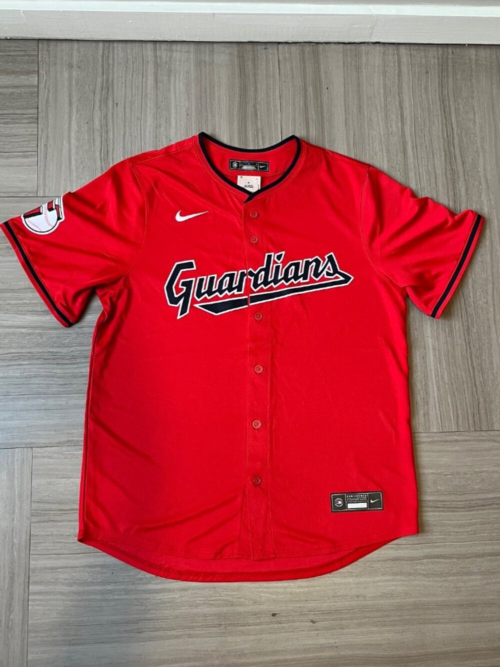 Cleveland Guardians 2024 Nike Alternate Baseball Jersey | Size Men's L | NWOT